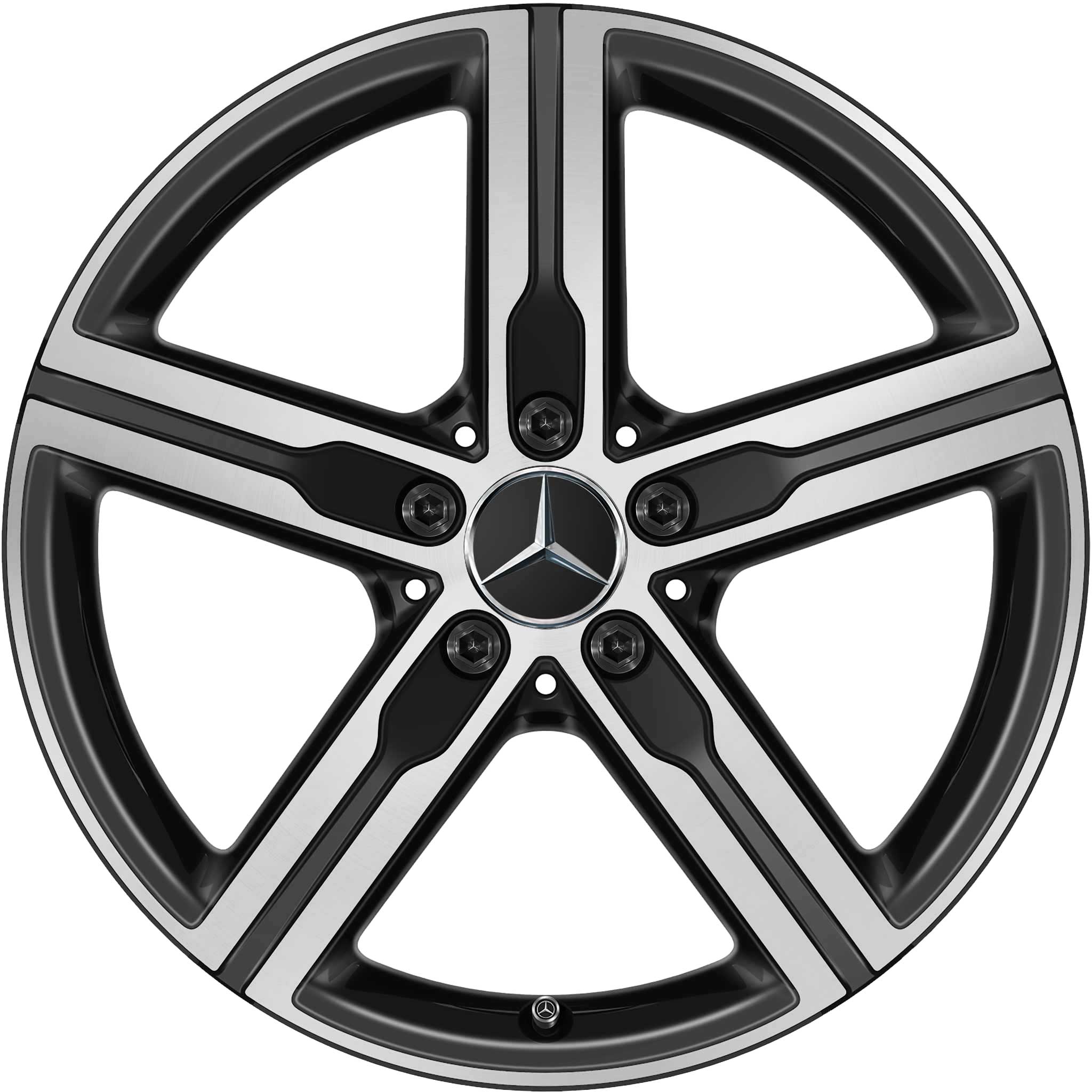 Mercedes 5 Spoke Wheels