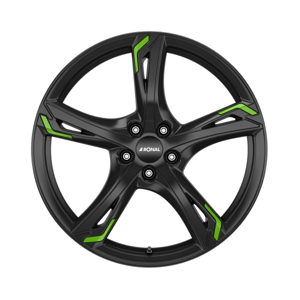 Ronal R62 Green Wheels